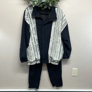 Vintage Australian Diablo Windbreaker Track Suit Pants and Jacket Set S